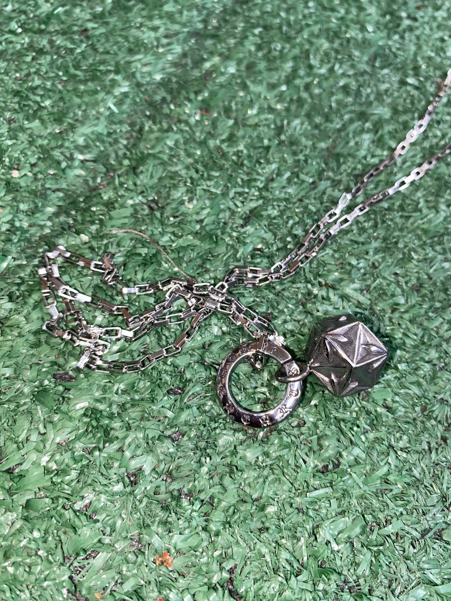Chrome hearts hexagon necklace