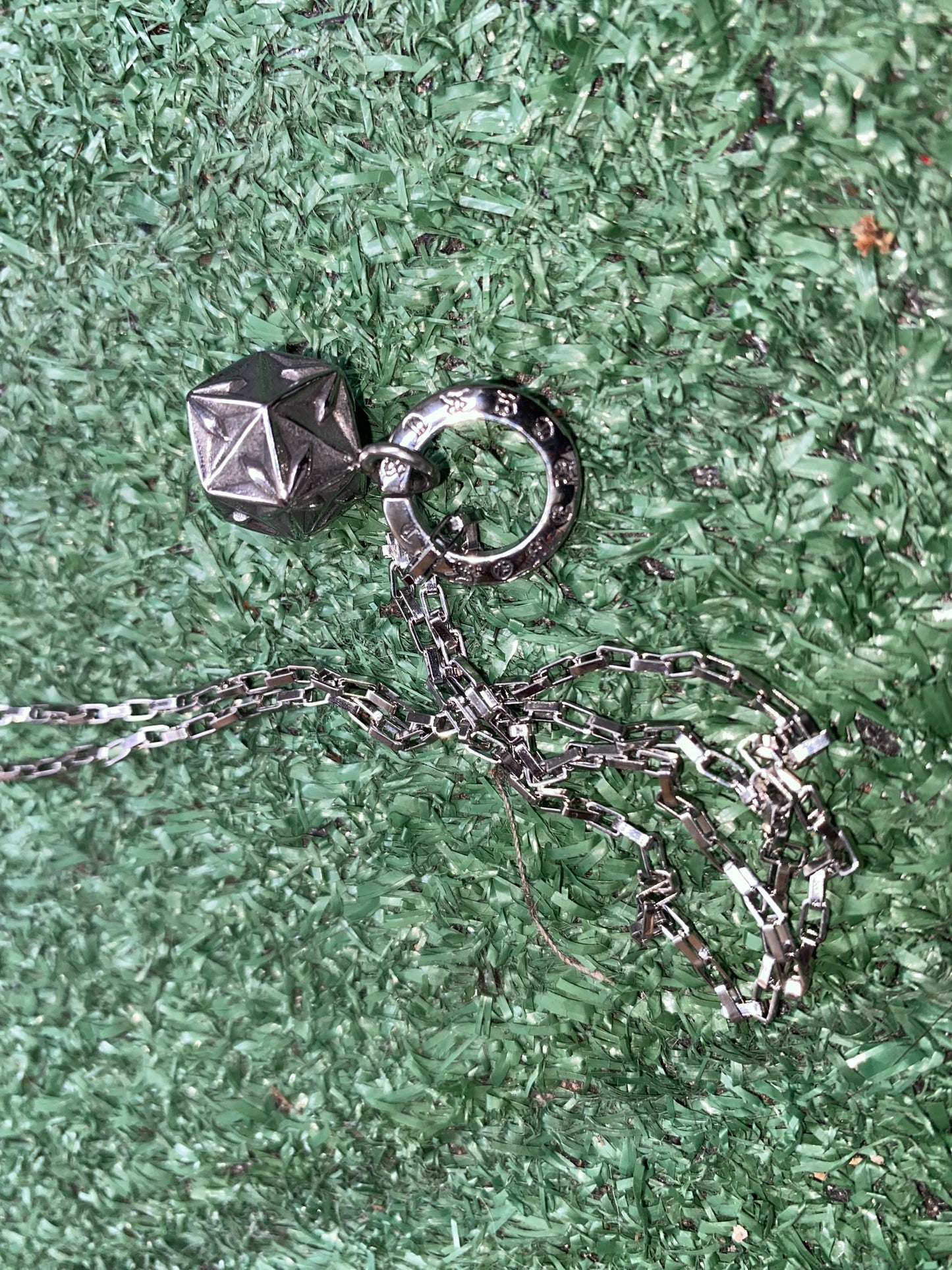 Chrome hearts hexagon necklace