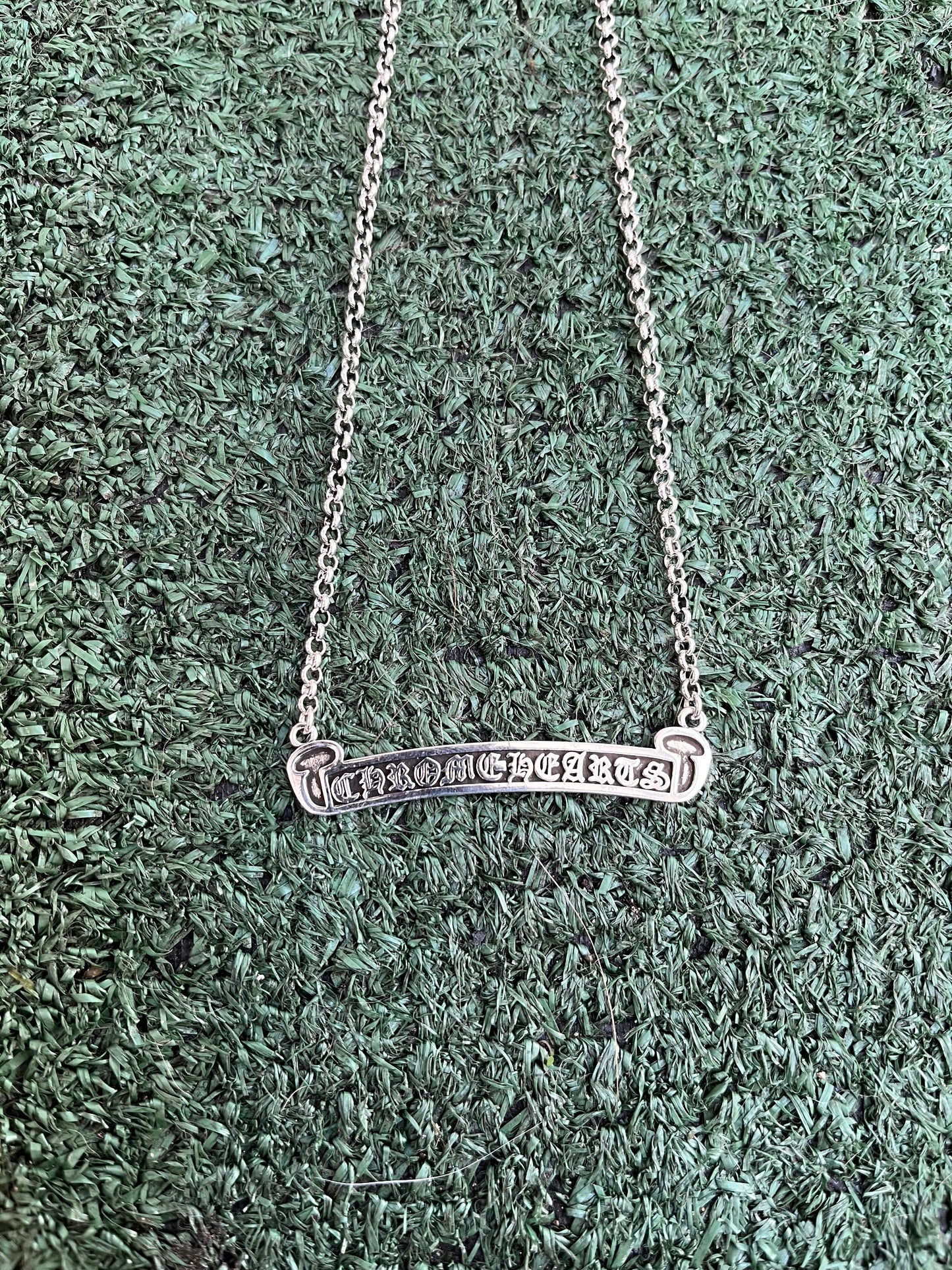 Chrome Hearts Scroll Necklace