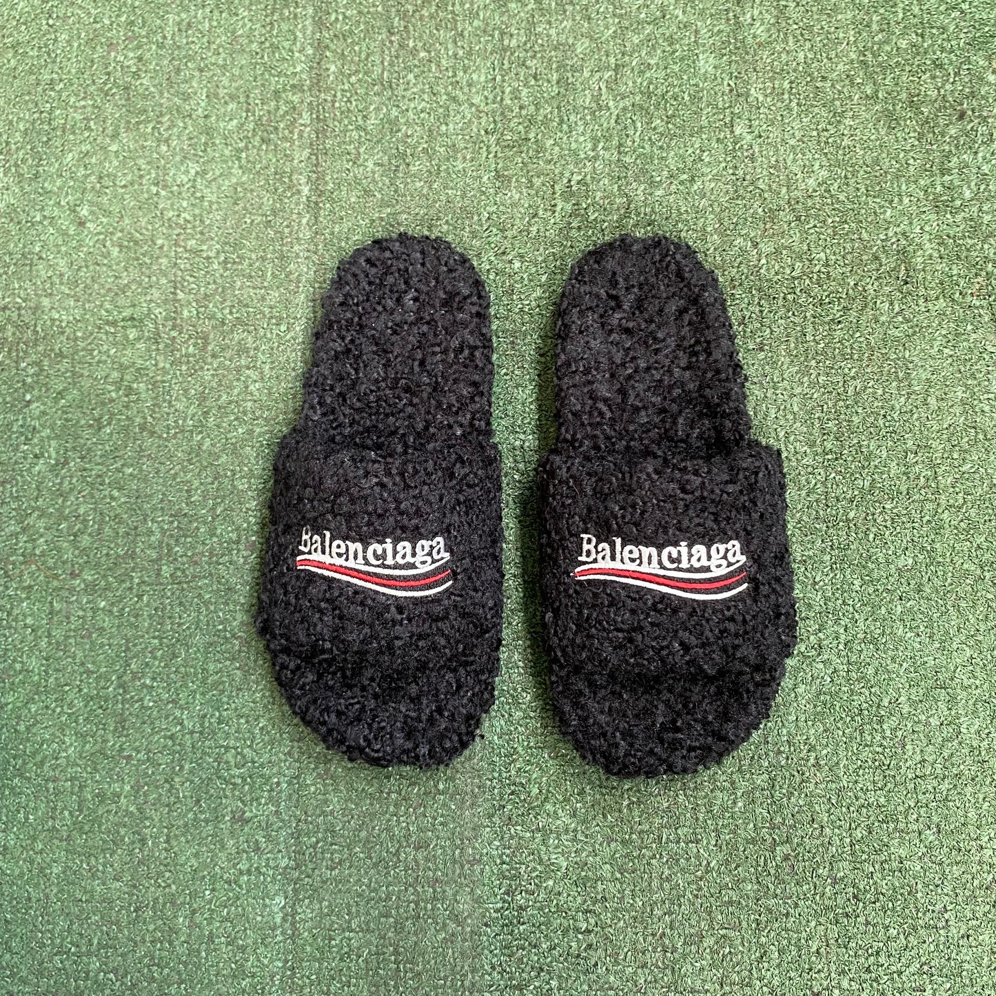 Balenciaga Furr Slippers