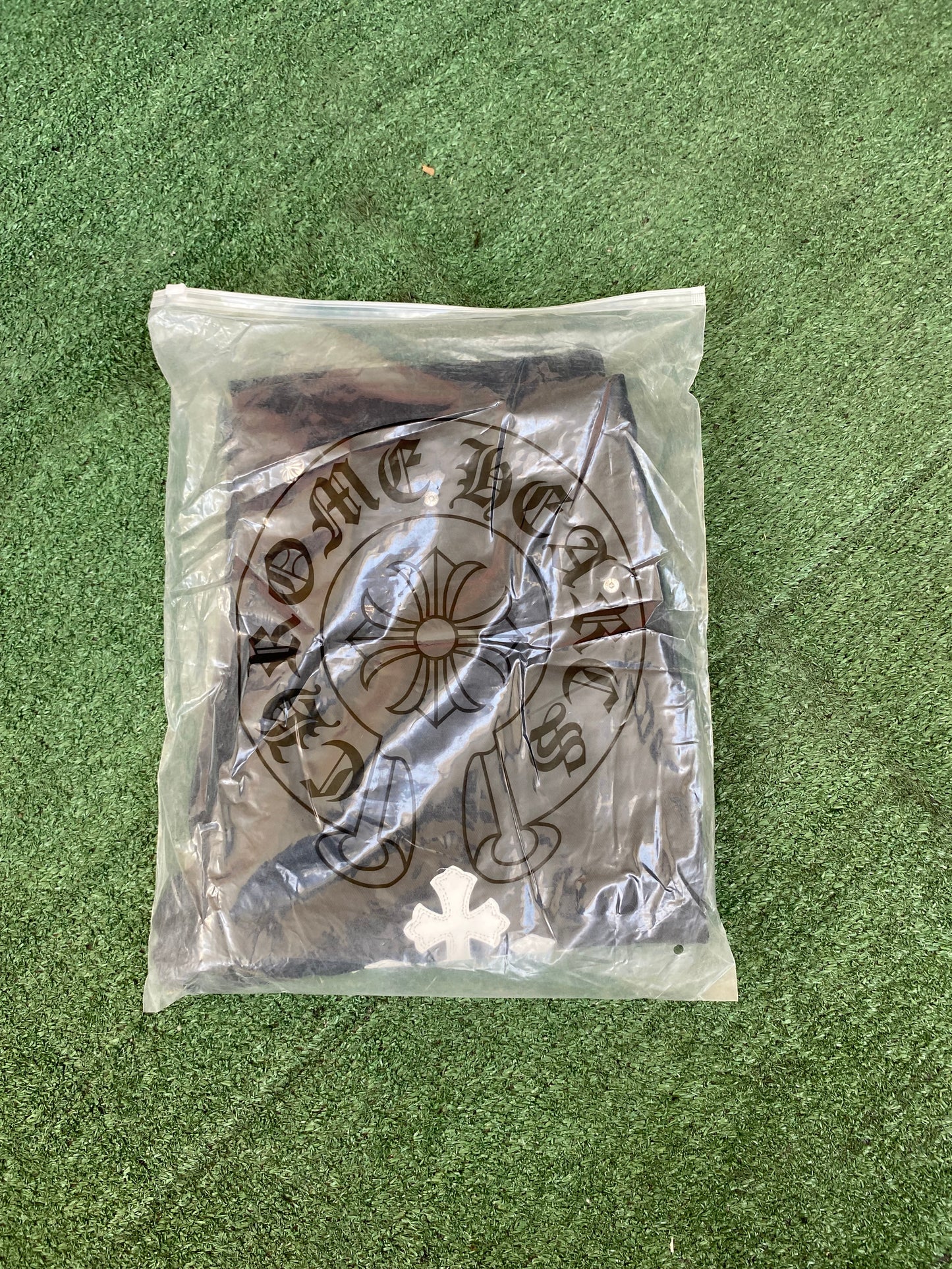 Black Chrome Hearts Jeans