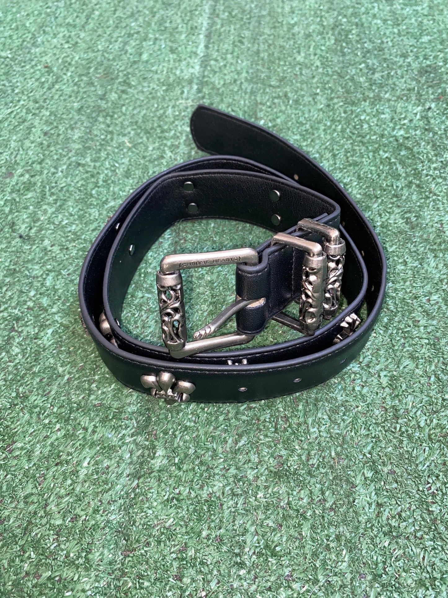 Chrome Hearts La Fleur & Cross Belt