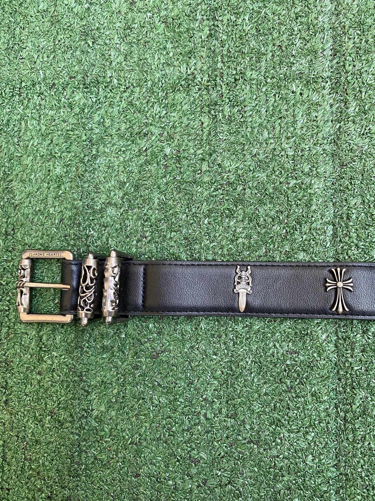 Chrome Hearts La Fleur & Cross Belt