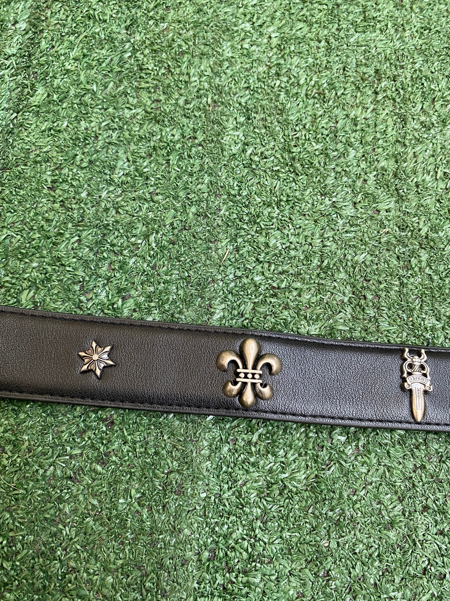 Chrome Hearts La Fleur & Cross Belt