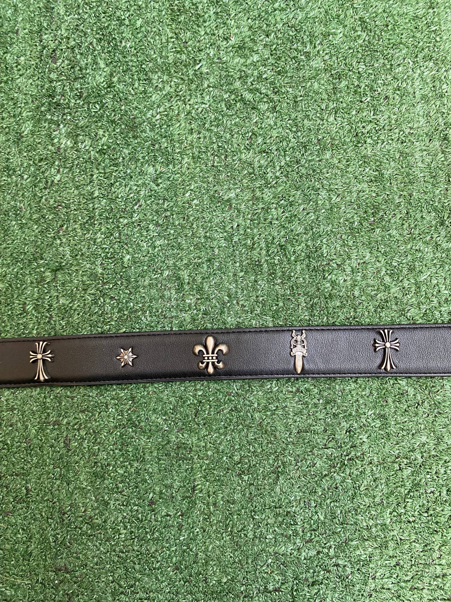 Chrome Hearts La Fleur & Cross Belt