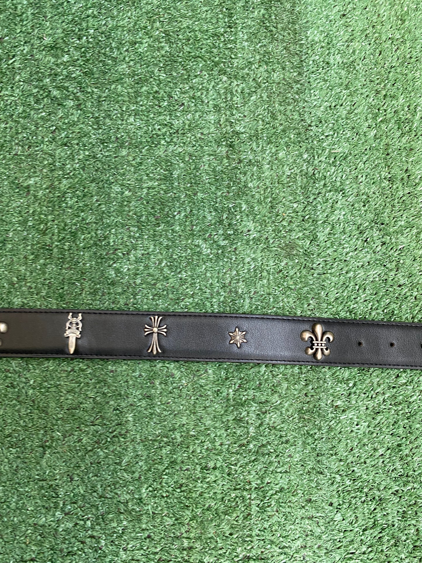 Chrome Hearts La Fleur & Cross Belt