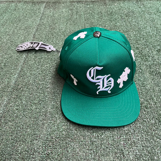 Green Chrome Hearts Hat