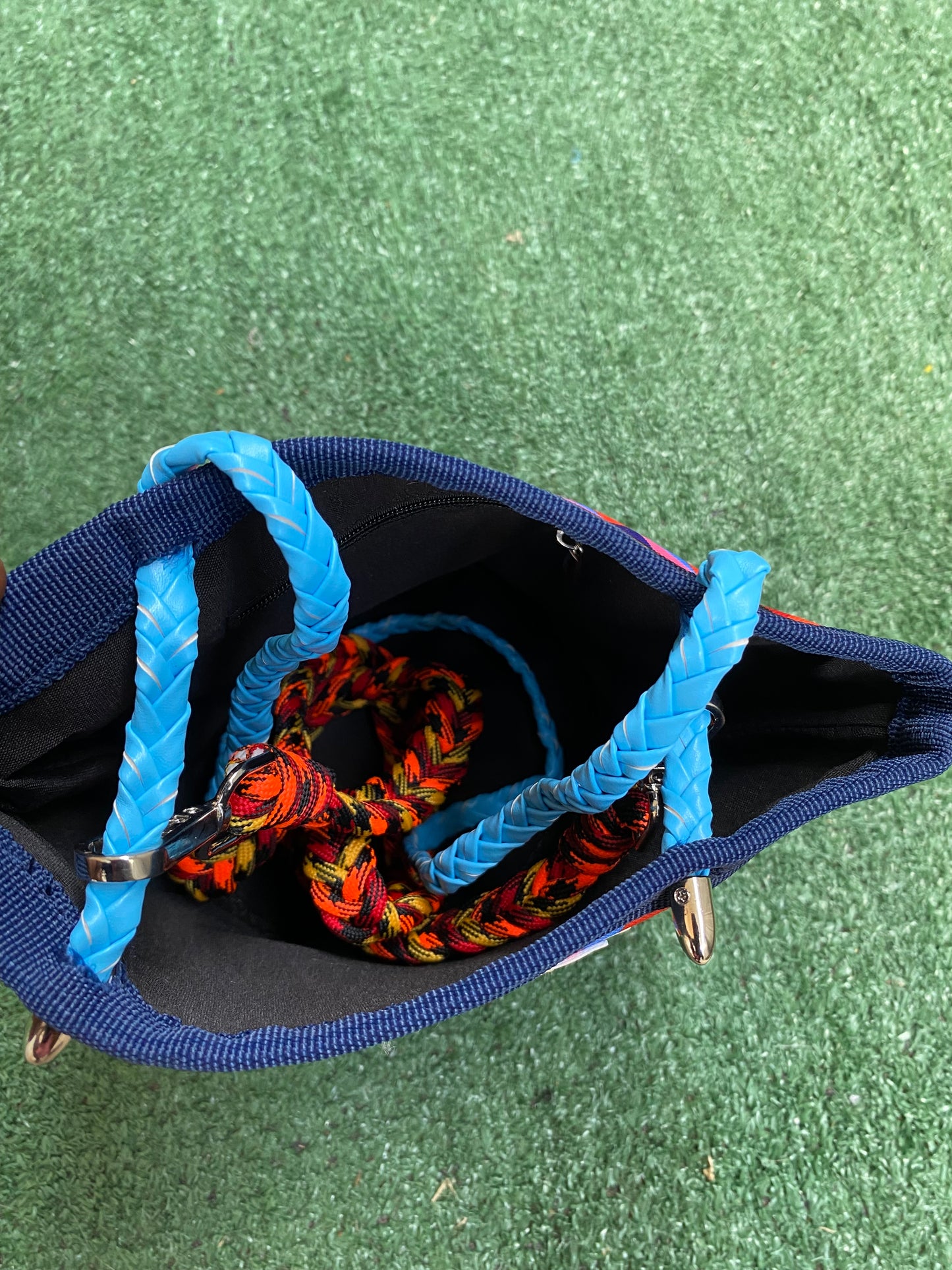 Colorful Multi Cross Messenger Bag