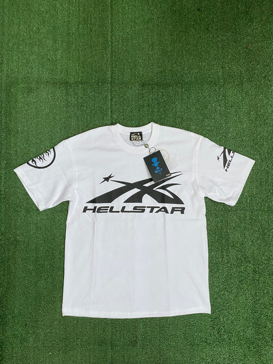 White Hellstar Logo Tshirt