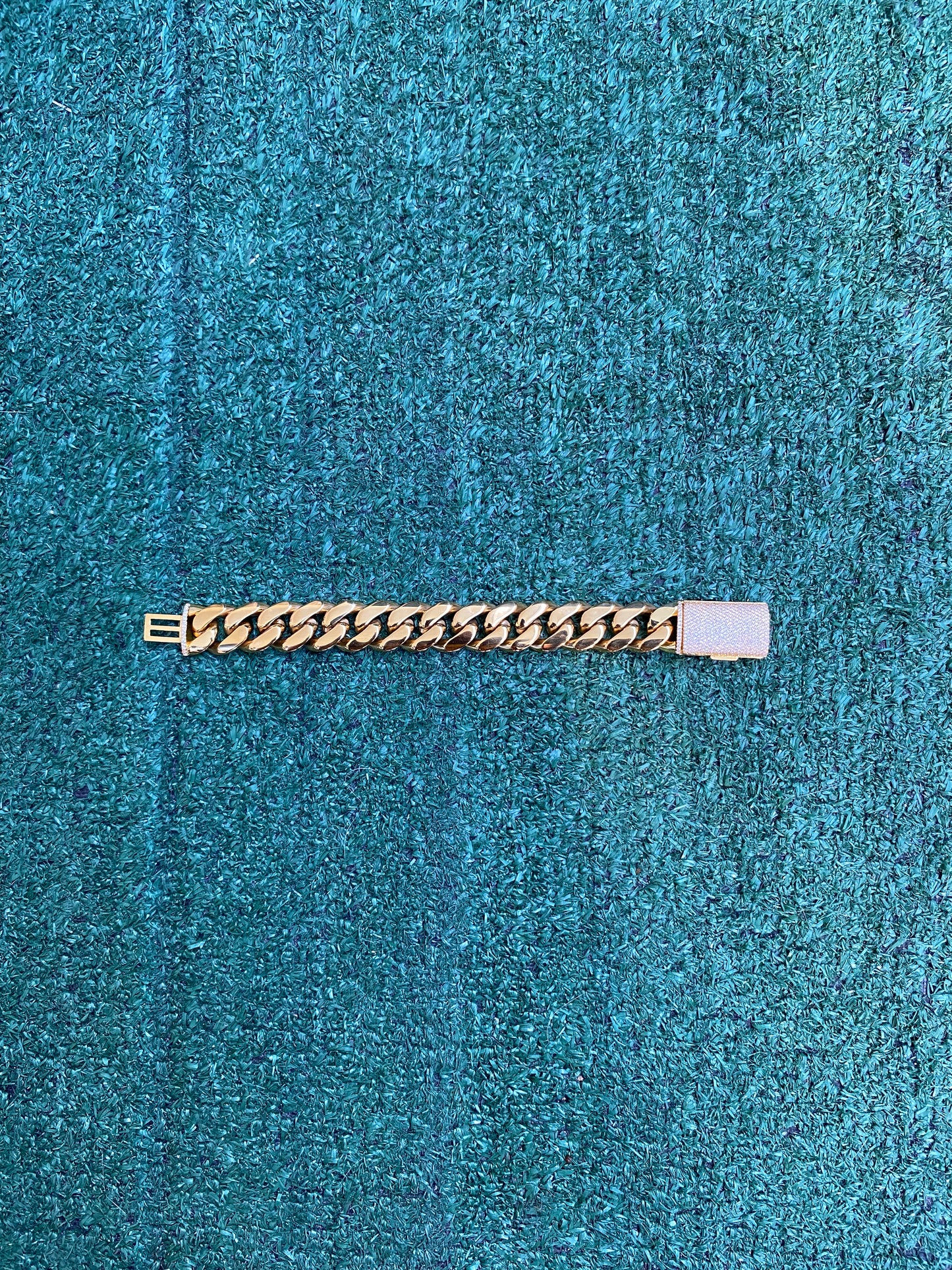 Gold Cuban Link Bracelet