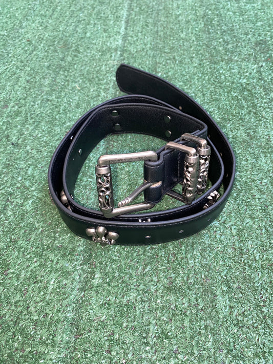 Chrome Hearts La Fleur & Cross Belt